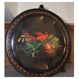 BIRD THEMED METAL TIN 16IN BIRD THEMED METAL TIN 16IN