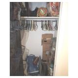 CONTENTS OF CLOSET- LINENS, O2 TANK, FAN, STEP CONTENTS OF CLOSET- LINENS, O2 TANK, FAN, STEP