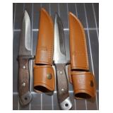 BUCK USA SHEATHED HUNTING KNIVES BUCK USA SHEATHED HUNTING KNIVES