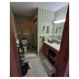 CONTENTS OF BATHROOM, VACUUM , SCALE CONTENTS OF BATHROOM, VACUUM , SCALE