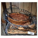 WICKER SERVING TRAYS WICKER SERVING TRAYS