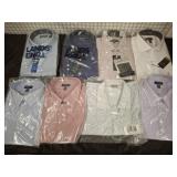 ASSORTED MENS DRESS SHIRTS, 15-34, MISC