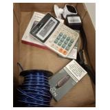 APPLE WATCH, WIRE, CALCULATORS