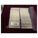 BAG OF ASSORTED BASEBALL CARDS