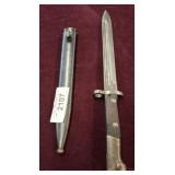 MILITARY BAYONET IN SHEATH