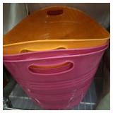 PLASTIC STORAGE TUBS