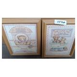 PR OF BATHROOM TEDDY BEAR PRINTS
