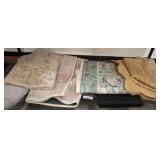 GROUP OF ASSORTED ENTRANCE RUGS, JUTE, MISC