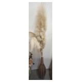 DECORATIVE VASE W/ ARTIFICIAL DECOR