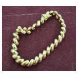 BRACELET MARKED 14 K