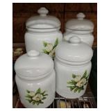 CANISTER SET MAGNOLIA