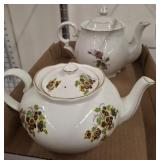 2 PC TEA POTS