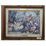BATTLE OF COWPENS PRINT