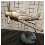 DECORATIVE TABLE TOP AIRPLANE DECOR