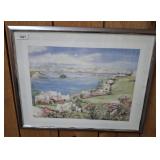 SIGNED BERMUDA PRINT