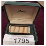 ANSON GOLD TONE MONEY CLIP