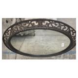 OVAL WALL MIRROR