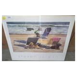 UNFRAMED DOG DAYS OF SUMMER PRINT