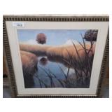 FRAMED FALL SCENE
