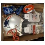 NE PATRIOTS DECOR, HELMET, NIGHT LIGHTS, MISC