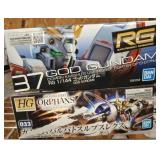 GUNDAM AND IRON BLOODED ORPHANS MODELS