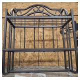 METAL BATHROOM RACK 24IN