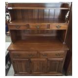 HARDEN FURNITURE CHERRY HUTCH