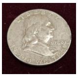 1962 D FRANKLIN SILVER HALF DOLLAR