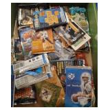 FOOTBALL & BASEBALL CARD PACKS, TRAY LOT