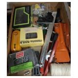 ASSORTED FASTENERS, ROPE, MISC