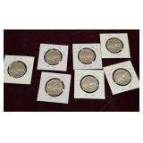 6 BUFFALO NICKELS