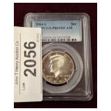 GRADED 2004-S  KENNDY HALF