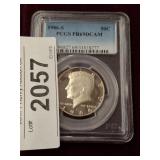 GRADED 1986-S KENNEDY HALF DOLLAR