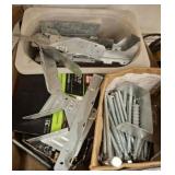 GROUP OF HURRICANE CLIPS AND FASTENERS