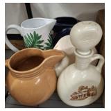 DECANTERS, PITCHERS, MISC