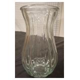 CASE OF GLASS VASES