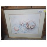 SHELLS PRINT-SIGNED/NUMBERED