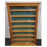 WOODEN HANGING DISPLAY BOX 26IN