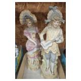 2 MADE IN JAPAN "PAULUX" FIGURINES
