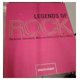 LEGENDS OF ROCK COFFEE TABLE BOOKS