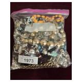 BAG OF COSTUME JEWELRY