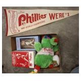 PHILLIES DECOR, PLUSH, PENNANT, MISC