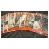 GROUP OF LIFE MAGAZINES