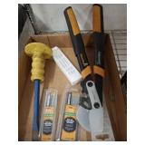 CHISEL, FISKARS LOPPERS, MISC