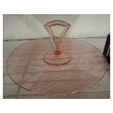 PINK DEPRESSION SNACK PLATE