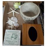 MUSIC BOX DOOR CHIME, TISSUE HOLDER, MISC STAR