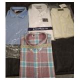 MENS DRESS SHIRTS ASSORTED, LARGE AND