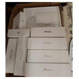 ASSORTED IPHONE BOXES, BOX ONLY