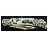 AMERICAN WILDLIFE ANNIVERSARY EDITION POCKET KNIFE