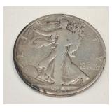 1927 WALKING LIBERTY SILVER HALF DOLLAR